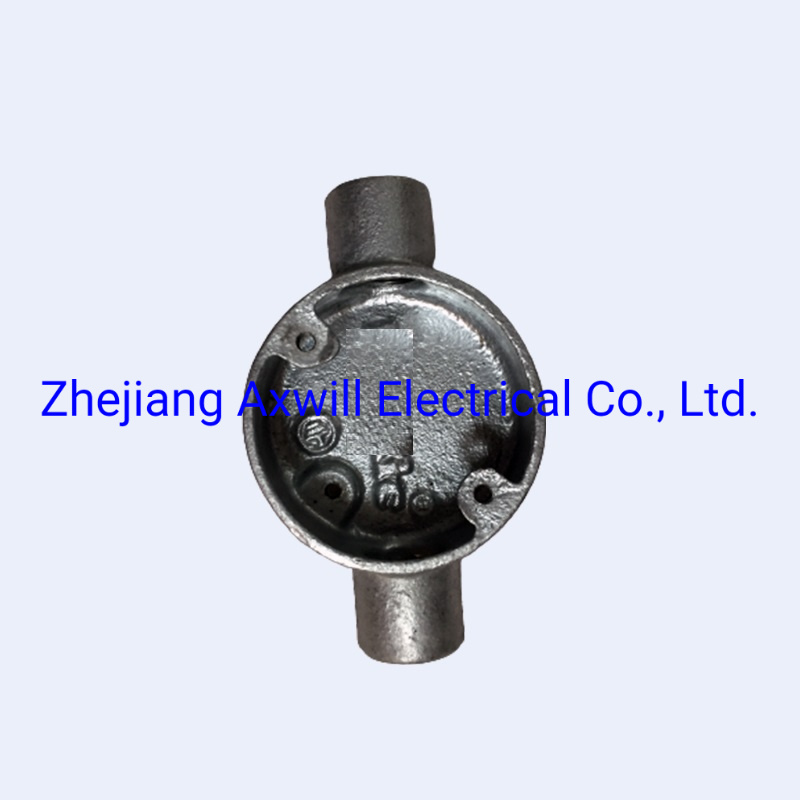 Through Angle Way Malleable Junction Box