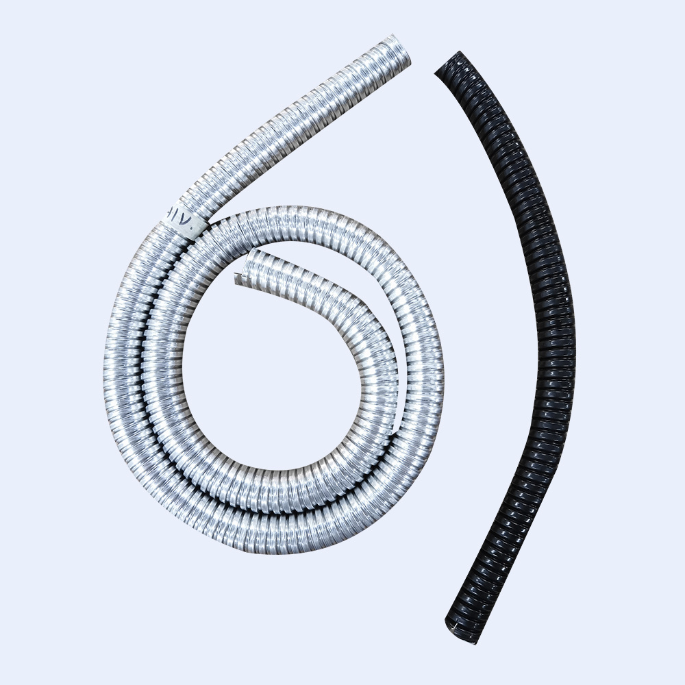 Steel Metal Flexible Conduit UL Listed 0.60mm Thickness