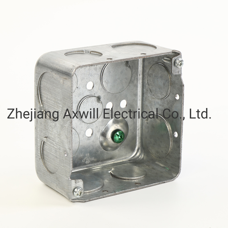 Octagon Steel Outlet Box UL Listed 1.60mm Thickness