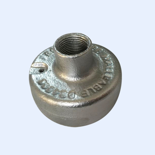 Back Outlet Circular Box Malleable Iron Material