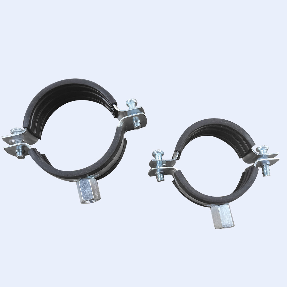 EPDM Rubber Lined P Clip Water Pipe Tube Hose Clamp